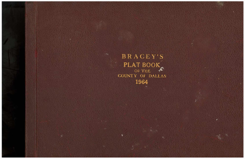 Bracey Plat Book of Dallas County